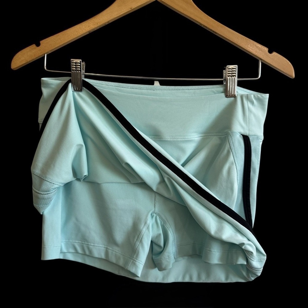 Nike Dri-FIT High-Waisted 13" Mint Green‎ Golf Skort 523541-417 Women Sz M #359 - Picture 3 of 10